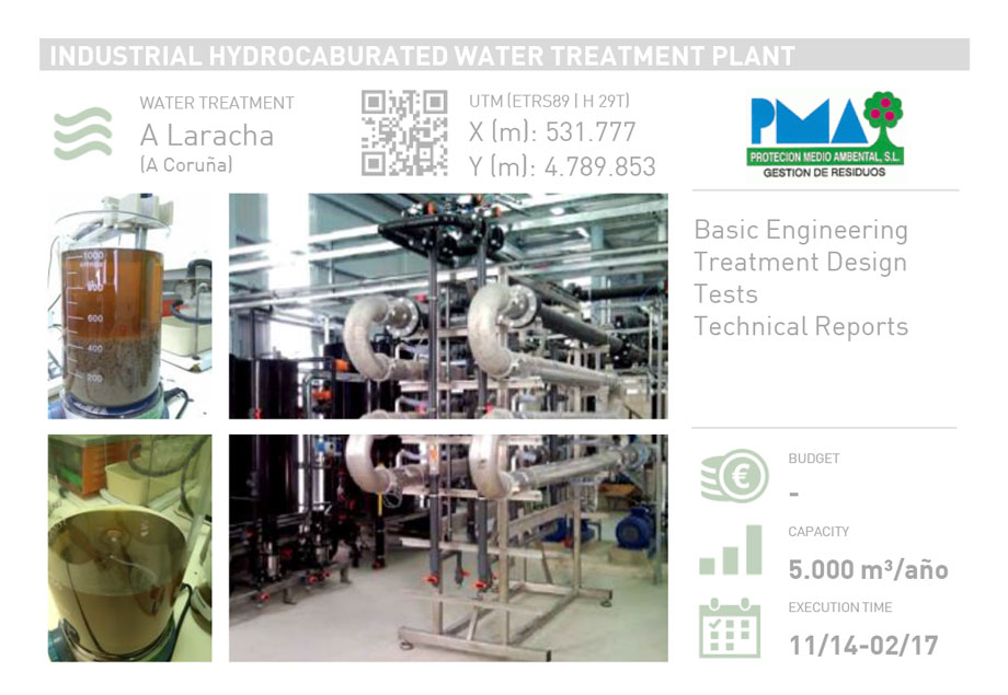 INDUSTRIAL HYDROCARBURATED WATER TREATMENT PLANT